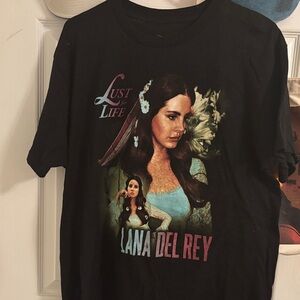 Lana del Rey Concert Merch, Lust for Life - LA to the Moon Tour Shirt, band tee